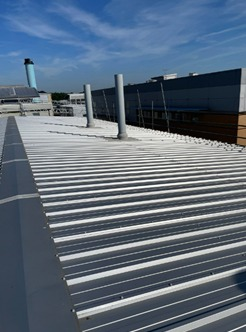 Roof after refurbishment