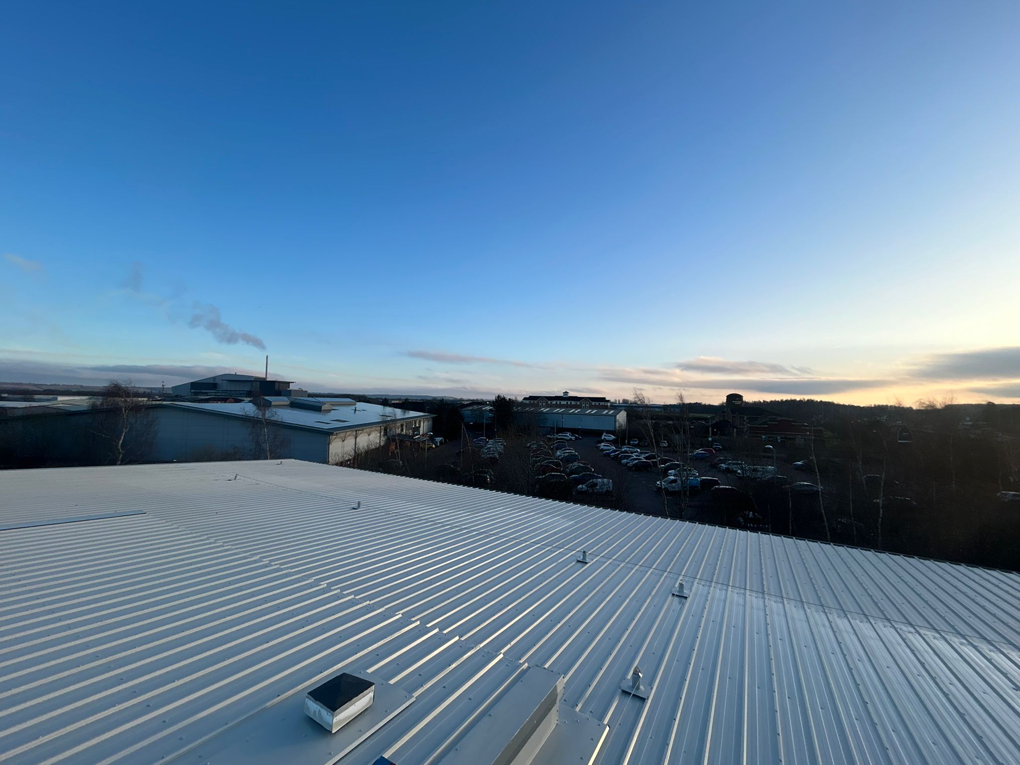 Before roof refurb with bolts